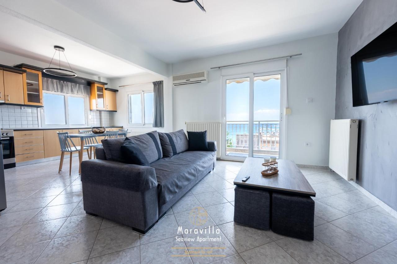 Maravilla Seaview Apartment 네아 모우다니아 외부 사진