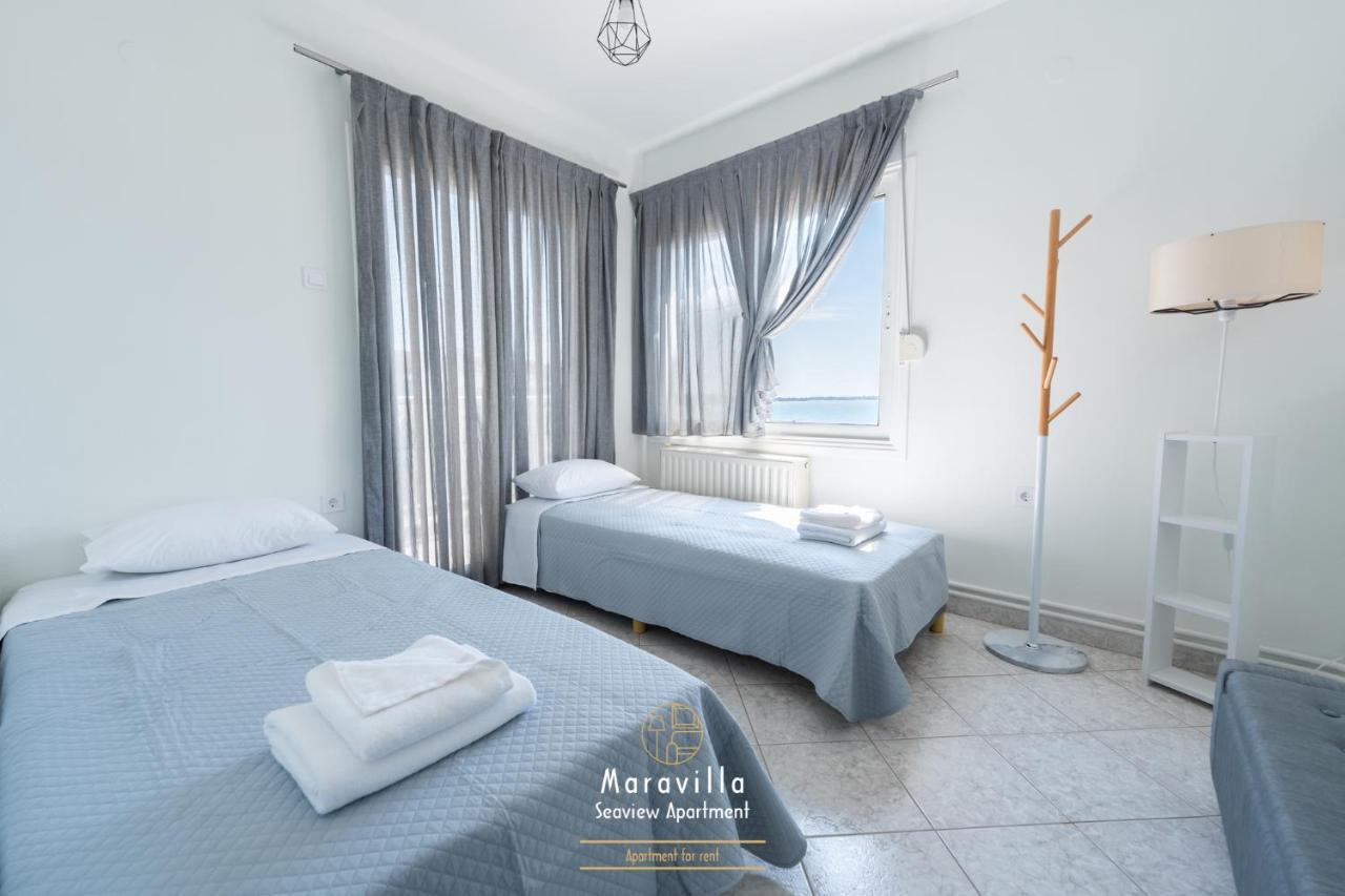 Maravilla Seaview Apartment 네아 모우다니아 외부 사진